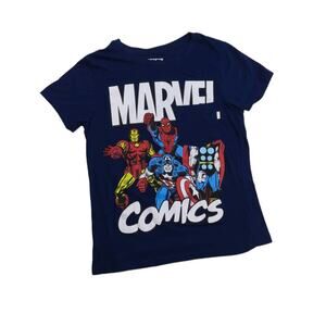 MARVEL Comics Super Hero Graphic T-Shirt with Spiderman Thore Captain America